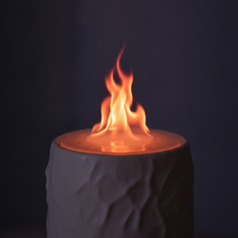 ## Ember Aroma-Diffuser mit Flammeneffekt