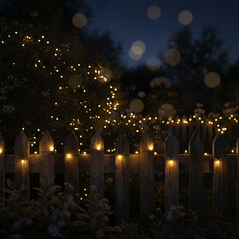 Willow Solar-Lichterkette mit Lichterketten-Effekt
